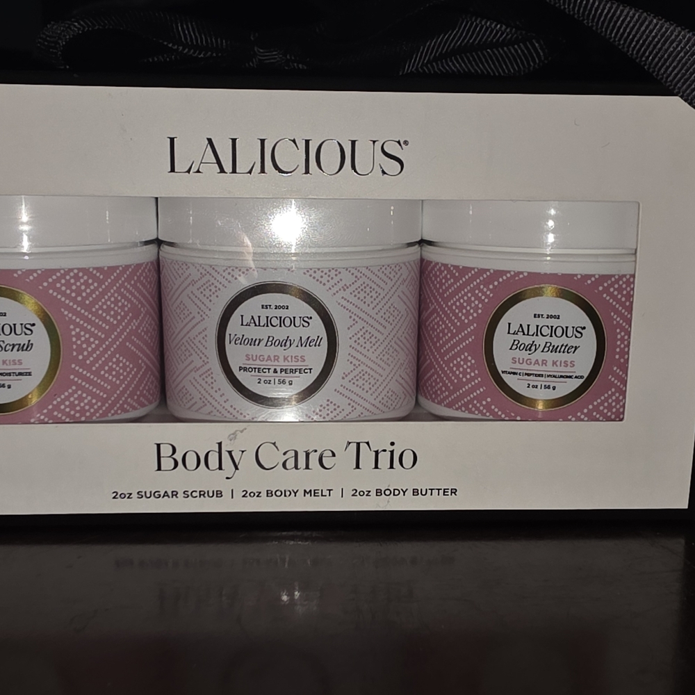 Sugar Kiss Body Care Trio - Pink